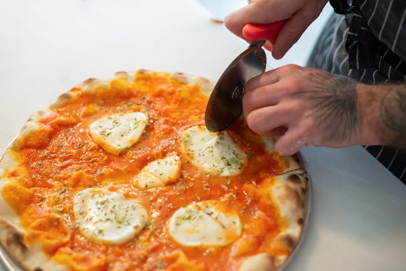 Margherita Thin Crust Pizza